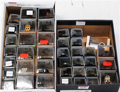 Lot 1030 - 2 small boxes containing 39 Oxford diecast...