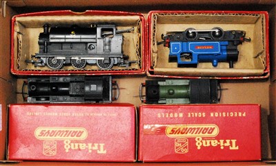 Lot 998 - Four Triang tank locomotives some in wrong...