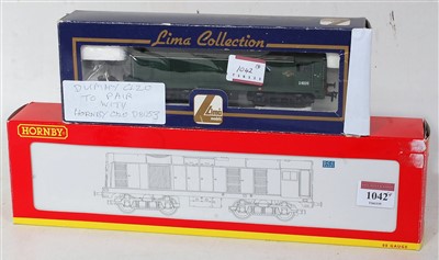 Lot 1042 - Two Class 20 Bo-Bo diesel locos, Hornby R2762...