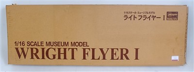 Lot 1401 - A Hasegawa 1/16 scale museum model of a Wright...