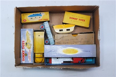 Lot 1947 - Five various boxed and playworn Dinky Toy...