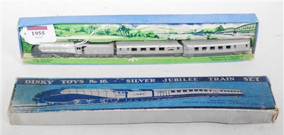 Lot 1955 - A Dinky Toys pre-war No. 16 silver jubilee...