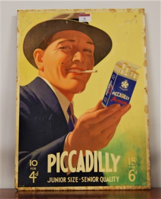 Lot 6 - A mid 20th century advertising sign for...