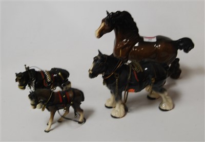 Lot 99 - A Beswick model of a prancing pony, brown...