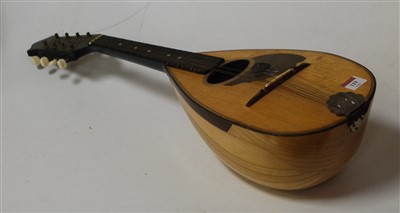 Lot 119 - A 1960s mandolin, bearing label for Kutania...