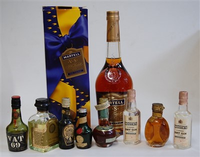 Lot 1307 - Martell VS Fine Cognac, 70cl, 40%, two bottles;...