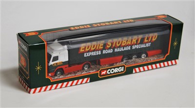 Lot 215 - A boxed modern issue Corgi Eddie Stobart Volvo...