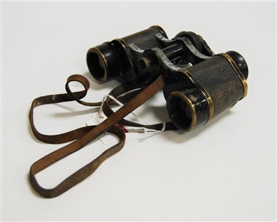 Lot 224 - A pair of Karl Zeiss Jena turacten binoculars,...