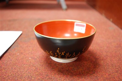 Lot 219 - A late Victorian Royal Worcester bowl having...