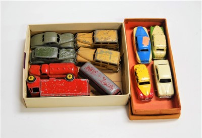 Lot 238 - A collection of loose and playworn diecast toy...