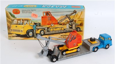 Lot 1640 - A Corgi Toys gift set No. 27 machinery carrier...