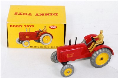 Lot 1969 - A Dinky Toys No. 300 Massey Harris tractor...