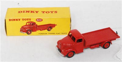 Lot 1970 - A Dinky Toys No. 422 Fordson Thames flat truck...