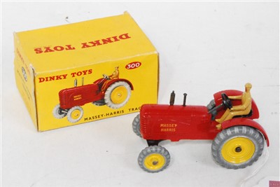 Lot 1975 - A Dinky Toys No. 300 Massey Harris tractor...