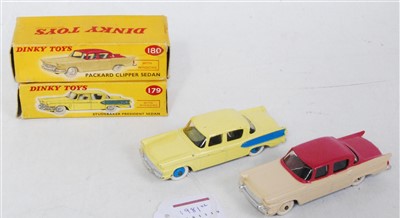 Lot 1981 - A Dinky Toys boxed salon diecast group to...