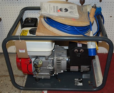 Lot 1123 - A Belle Minigen 2000 portable generator,...