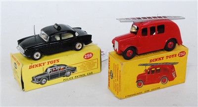 Lot 1984 - A Dinky Toys boxed emergency services diecast...