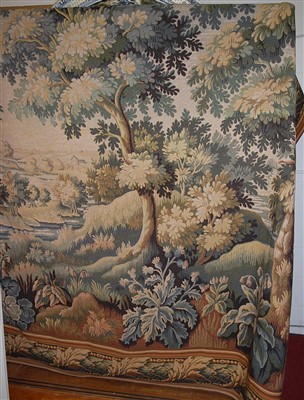 Lot 1165 - An extremely large Continental tapestry...