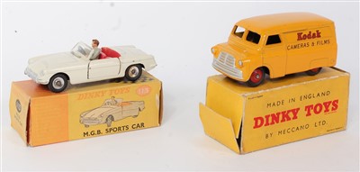 Lot 2012 - A Dinky Toys boxed playworn diecast group to...