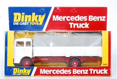 Lot 2014 - A Dinky Toys No. 940 Mercedes Benz truck,...