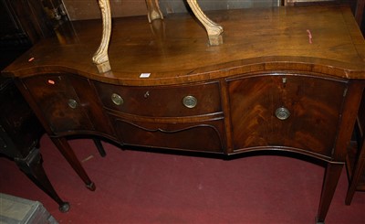 Lot 1210 - A circa 1900 Regency style mahogany and...