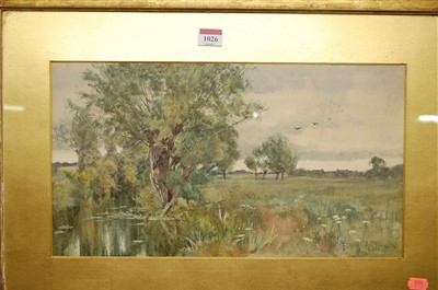 Lot 1026 - Robert Winchester Fraser (1848-1906)- River...