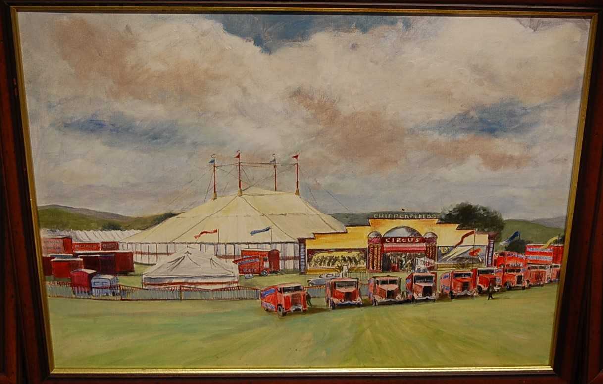 Lot 1043 - Sandy Davidson - The Big Top at Chipperfield's...