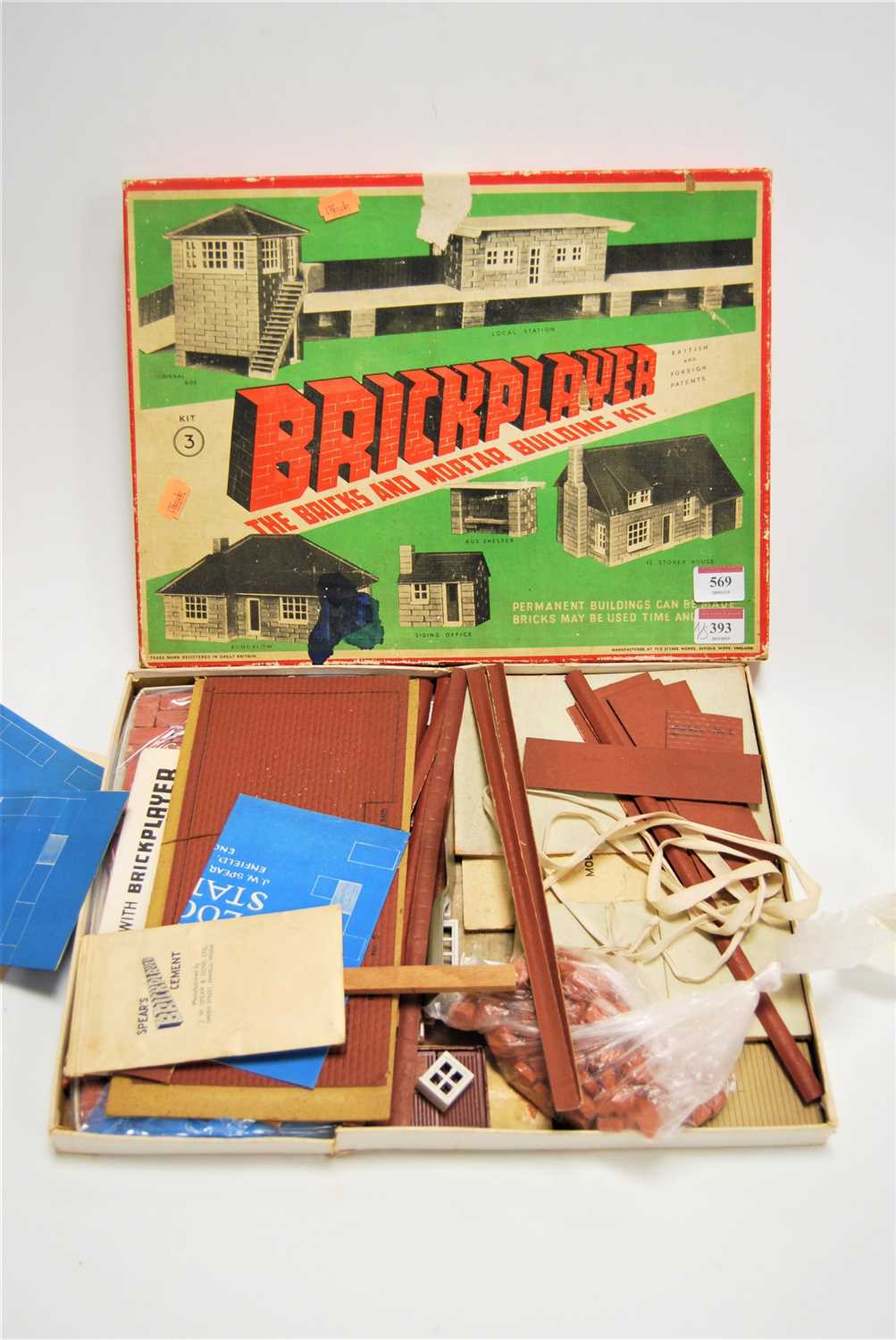 Lot 393 - A boxed brick player The Bricks and Mortar...