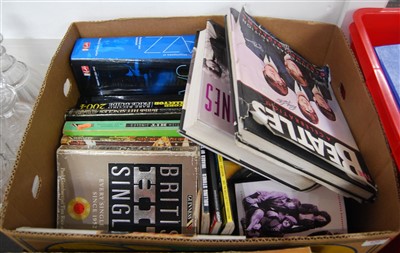 Lot 420 - A box of miscellaneous music related books to...