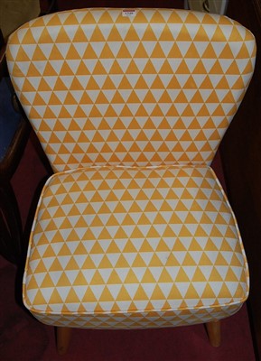 Lot 1340 - A contemporary bright coloured upholstered...