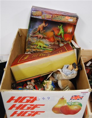 Lot 501 - A box of miscellaneous items, to include...