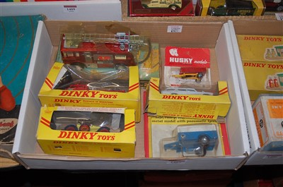 Lot 1407 - Six various boxed or carded Dinky and Corgi...