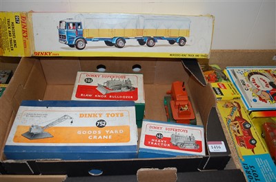 Lot 1416 - Four boxed Corgi Toys commercial vehicles,...