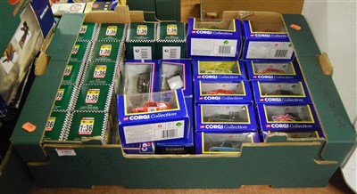 Lot 1481 - One box of various mixed scale Corgi Classics...