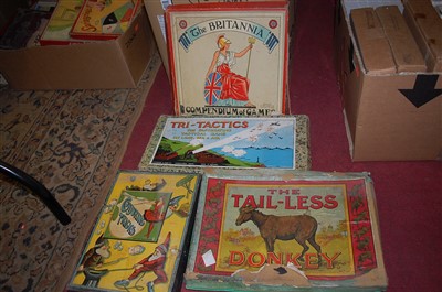 Lot 1472 - One box containing a quantity of board games,...