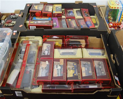 Lot 431 - Two boxes containing a quantity of Matchbox...