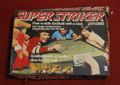 Lot 462 - A boxed Superstriker game by Parker