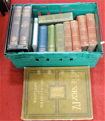 Lot 492 - A collection of books to include Henry IV...