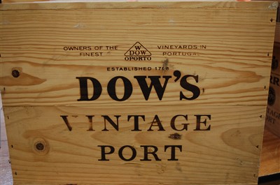 Lot 1258 - Dow's, 2000 vintage port, twelve bottles (OWC)