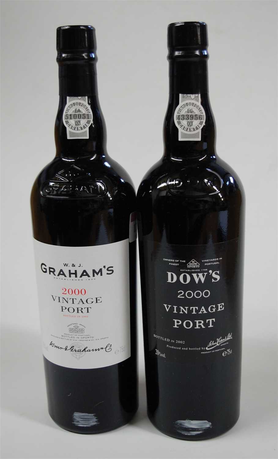 Lot 1275 - Graham's, 2000 vintage port, one bottle; and...