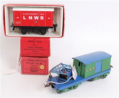 Lot 190 - Three Hornby and one ACE Trains wagons - ACE...