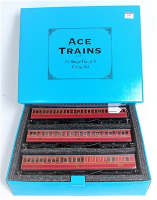 Lot 197 - ACE Trains set of three coaches commemorating...