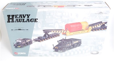 Lot 2713 - A Corgi heavy haulage 1/50 scale boxed model...