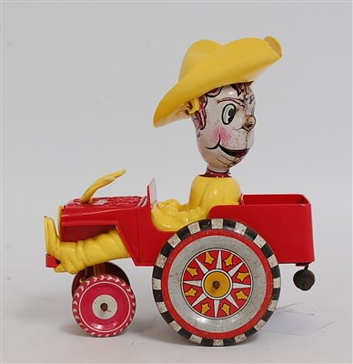 Lot 3184 - A Marx tinplate and plastic clockwork model of...