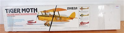 Lot 1600 - A boxed balsa and plywood kit for a Tiger Moth...