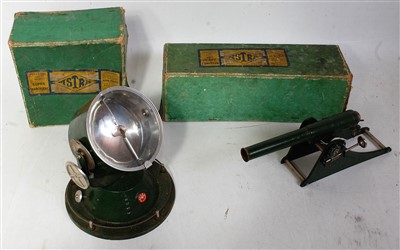 Lot 1258 - An Astra Pharos boxed military implement group...