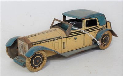 Lot 3204 - A Wells o London, 1935 tinplate Rolls Royce...