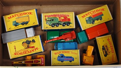 Lot 2320 - Six various boxed Matchbox 1/75 series...