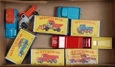 Lot 2321 - Five various boxes Matchbox 1/75 series...