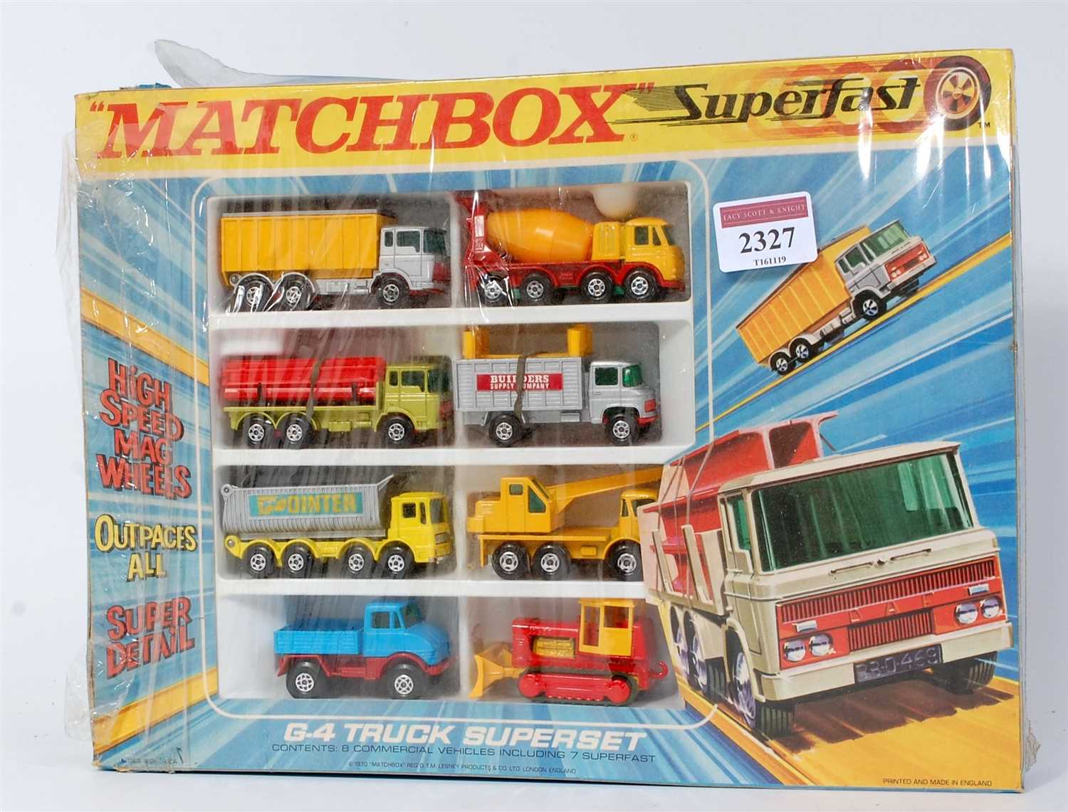 Lot 2327 - A Matchbox Superfast No. G4 commercial truck...